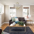 thumbnail image 5 of Golden Lighting Colson 6-Light Chandelier in Olympic Gold with Pewter, 5 of 5