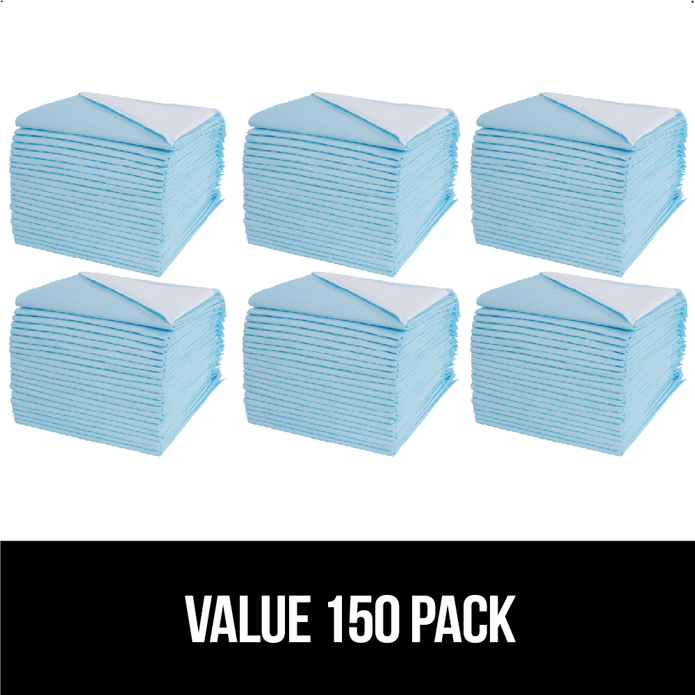 Gorilla Grip Disposable Puppy Pads, 150 Count, 22x22 In photo 7