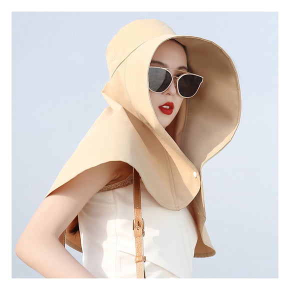 Sombrero de pesca con protección solar,Protección solar para mujer,Sombrero de protección solar para pesca,Sombrero de protección UV,Funcionamiento suave Jadeshay A