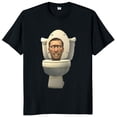 thumbnail image 2 of Skibidi Toilet Meme T Shirt Funny Game Video Geek Grahic Tops 100% Cotton Unisex Summer T-shirts For Men Women Eu Size, 2 of 3