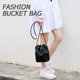 thumbnail image 4 of Bolso tipo cubo y bolso con flecos para mujer, bolso tipo cubo con cuerda, bolso cruzado de un solo hombro a la moda, bolso cruzado novedoso, 4 of 5