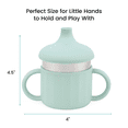 thumbnail image 3 of Lulyboo Baby Stainless Steel Sippy Cup – Durable Spill-Resistant Cup for Toddlers, 3 of 8