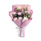 thumbnail image 3 of Ramo de flores de ganchillo para decoración del hogar, artesanía delicada y elegante, decorativo para boda. Púrpura, 3 of 9