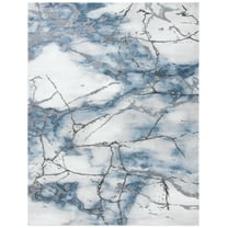 SAFAVIEH Craft Paul Abstract Area Rug, Grey/Blue, 12' x 18'
