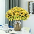 thumbnail image 6 of ZOELNIC 12 Bundles Artificial Fake Flowers Outdoors, Realistic UV Resistant Faux Plants with Silk Flowers for Outside Planters Window Box Front Porch Summer Decoration, 6 of 7