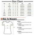 thumbnail image 3 of Chiffon Shirts for Women Plus Size S-5X Half Zipper V Neck Long Sleeve Tops Ladies Casual Solid Double Lined Loose Comfort Blouses, 3 of 6