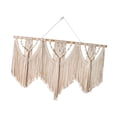 thumbnail image 1 of Tapiz de borlas Strade Fareast Limited decoración de pared macramé 110 cm x 82 cm, 1 of 8
