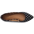 thumbnail image 6 of Ollio Women's Shoes Dot Pattern Ballet Comfort Pointed Toe Flats ZYZF150, 6 of 6