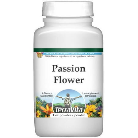 Passion Flower (Passiflora) Powder (1 oz, ZIN: 511268) - (Best Passion Flower Supplement)