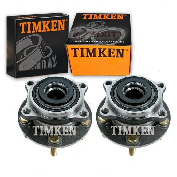 2 pc Timken Front Wheel Bearing Hub Assembly compatible with Kia Sorento 2011-2015