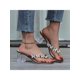 thumbnail image 3 of New Fashion Butterfly Flowers Decor High Heel Slippers Women's Flip Flops, 3 of 5