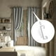 thumbnail image 2 of Advancent 50 Pieces Curtain Rail Hooks Home Fixators Tools Fixing Hangers Plastic Fittings Gliding Track Clips Curtains Tracks Hardware Type3 NO3, 2 of 6