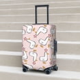 thumbnail image 6 of Fuzoiu Goose Queen Print Suitcase Cover,Washable Luggage Covers for Suitcase,Elastic Luggage Protector Cover,Scratch Resistant Travel Suitcase Covers-Small, 6 of 7