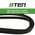 thumbnail image 3 of 8TEN Drive Belt for Ariens Gravely Zoom 1540 1640 07200001 40 inch 810-CBL2512T, 3 of 4
