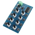 thumbnail image 4 of Servocontrolador de 8 vías, Control preciso de perilla a bordo, controlador de engranaje de dirección STM32 con indicador LED para FUTABA, 4 of 5