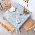 thumbnail image 2 of Math Equations Grid Notes Pattern Square Tablecloth,Waterproof Square Table Cover,Wipeable Spillproof Washable Table Cover for Home Kitchen Party Decor 52"x52"(132x132cm), 2 of 6