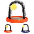 thumbnail image 2 of Cat Scratcher Interactive Self-grooming Cat Toy Cat Scratch Board with Catnip, 2 of 7