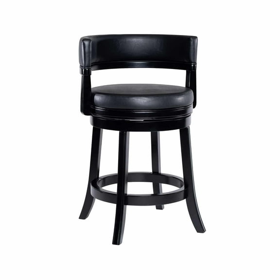 Balen Swivel Counter Stool - Black