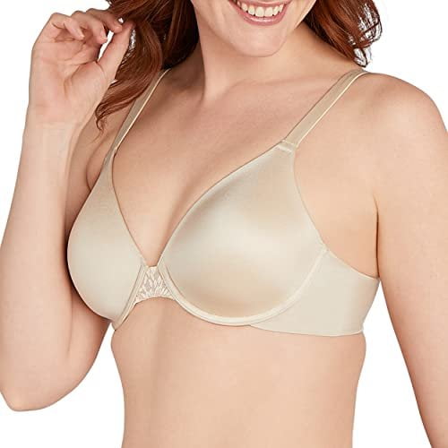 Women's Bali DF3468 Comfort Revolution Soft Touch Perfect Wire Bra (Almond 36DD)