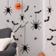thumbnail image 3 of Decoraciones de Halloween, calcomanía de pared de araña aterradora extra grande, decoración de ventana, suministros para fiestas (solo araña) ER, 3 of 5