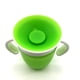 thumbnail image 4 of Taza de entrenamiento de 240 ml de capacidad, con sellado de 360 grados y asas dobles, de silicona para bebés, para viajes en casa, color verde, 4 of 12