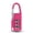Hot Pink, variant on Travel Padlock Small Lock with 3 Digit Combination Security Lock for Diary Home Gym School Bag Suitcases Zippers