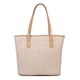 thumbnail image 1 of Sywqhk Bolso De Hombro De Paja Para Mujer Bolsos Grandes Casuales De Pu De Verano (Beige Tejido) Sywqhk Para estrenar, 1 of 9