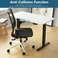 thumbnail image 6 of Costway Electric Adjustable Standing up Desk Frame Dual Motor w/Controller Black, 6 of 11