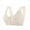 Beige, variant on JGTDBPO Front Closure Bras For Women No Underwire Plus Size Full Coverage Bras Front Snap Bras Post Surgery Front Closure Brassiere Sports Bra Wireless Minimizer Bra Everyday Bra