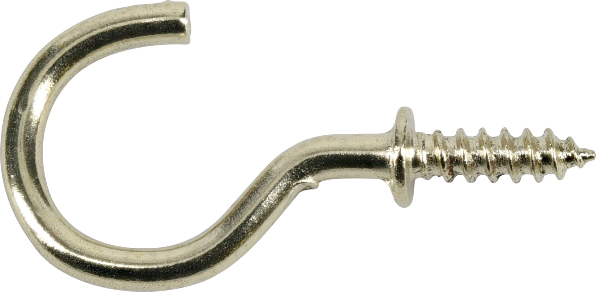 RELBRO 1-1/4 inch Screw Hooks, BronzeÂ Cup Hooks Screw