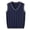 Navy, variant on mgoYE Girls Boys Sweater Vest Cotton Kids Uniform Vest V-Neck Sleeveless Knit Pullover for Boy Girls Toddler(Black,8-9 Years)