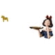 thumbnail image 1 of Figura de escritorio,Estatua tradicional sueca del caballo de Dala,Figura creativa del caballo Dalecarliano,Bandeja porta llaves,Bandeja para guardar llaves y dulces con figura de niña de resina, 1 of 8