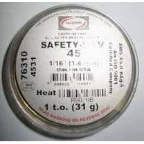 J.w. Harris 4531 Ha Ss45 1/16 1to Saf-silv 1370