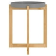 thumbnail image 2 of vidaXL Coffee Table Grey 41x41x48.5cm Engineered Wood&Solid Wood Pine, 2 of 4