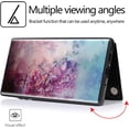 thumbnail image 3 of Design for Samsung Galaxy Note 10 Plus/10+ Wallet Case,PU Leather Phone Cases with Screen Protector Card Holder,Stand Shockproof Flip Protective Cover for Women Men Girls 6.8 inch Black, 3 of 12