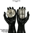 thumbnail image 2 of 999 Pure Silver Hallmarked 150ml Glass & 100ml Bowl Set- 3.0-inch Set#02, 2 of 9
