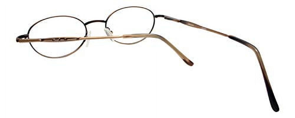 Reptile Gecko Designer Reading Glasses in Bronze ; +3.25