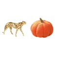 thumbnail image 1 of Figura de guepardo,Figura de guepardo dorado,adorno de escritorio moderno,Almohadas de calabaza de Halloween,Almohadas de calabaza de Halloween Decoración del hogar Suave,Cojines de calabaza, 1 of 8