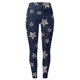 thumbnail image 4 of MKLEKYY Leggings para mujer Pantalones de yoga largos con estampado brillante y estampado Mardi para mujer, 4 of 4