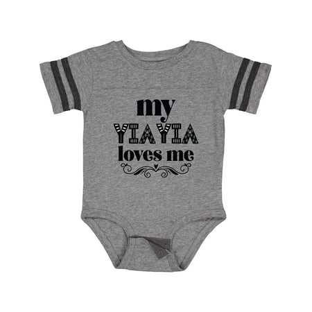

Inktastic My YiaYia Loves Me Yia Yia for Grandchild Gift Baby Girl Bodysuit