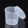 thumbnail image 6 of Hariumiu 10Pcs Plastic Measuring Cups Lab Chemistry Kitchen Liquid Measure Tool 30ml-, 6 of 8