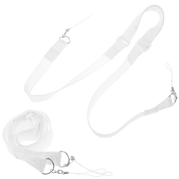 2 Pcs Tag Rope Card Lanyard Webbing Strap Necklace Lanyard Lanyards for Id Badges Id Holder Necklace Phone Lanyard