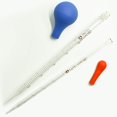 thumbnail image 5 of HOAOH 6 pipetas de vidrio de 10 ml, 5 ml, 3 ml, 2 ml, 1 ml, 05 ml, pipeta cuentagotas graduada de vidrio para estudiantes escolares, transferencia para aceite esencial líquido, 5 of 5