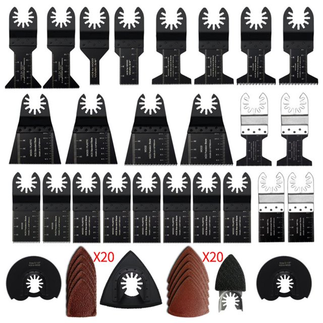 braveheart 68Pcs Multifunctional Swing Saw Combination Set Multi-function Saw Set Kit