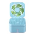thumbnail image 1 of 2 in 1 Mini Fan Multifunctional Personal Fan Ultrasonic Air Humidifier, 1 of 8