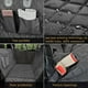 thumbnail image 5 of Protector de asiento de coche, funda para asiento de perro con alas laterales, funda para asiento trasero de mascota (negro), hamaca convertible C, 5 of 5