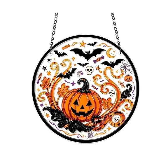 Elegant Acrylic Halloween Hanging For Seasonal And Party Craft Items
