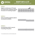 thumbnail image 4 of Ekena Millwork 47"W x 12"H x 3/8"T Tilden Fretwork Moulding, Wood (Paint Grade), 4 of 13