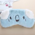 thumbnail image 3 of Coofit Sleep Mask Soft Cute Cartoon Plush Sleep Eyeshade Eye Sleep Cover Eye Mask, 3 of 10