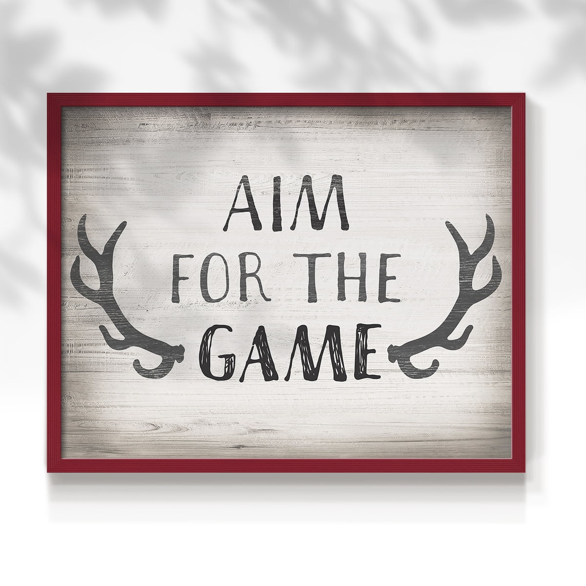 Aim Game by CAD Designs - Restickable Framed Giclée Print